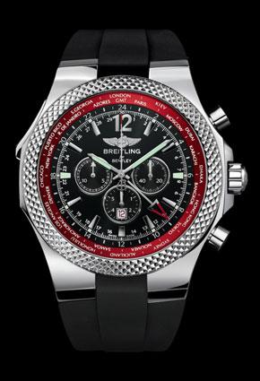 بنتلي تطلق ساعة Breitling Bentley GMT V8